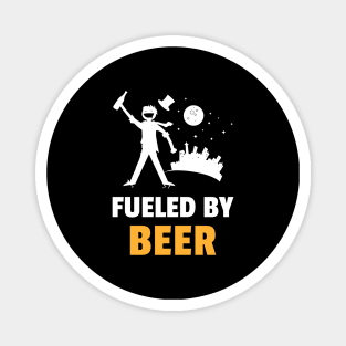 Fueled By Beer Magnet